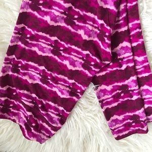 TC tie dye purple legging! Great condition!